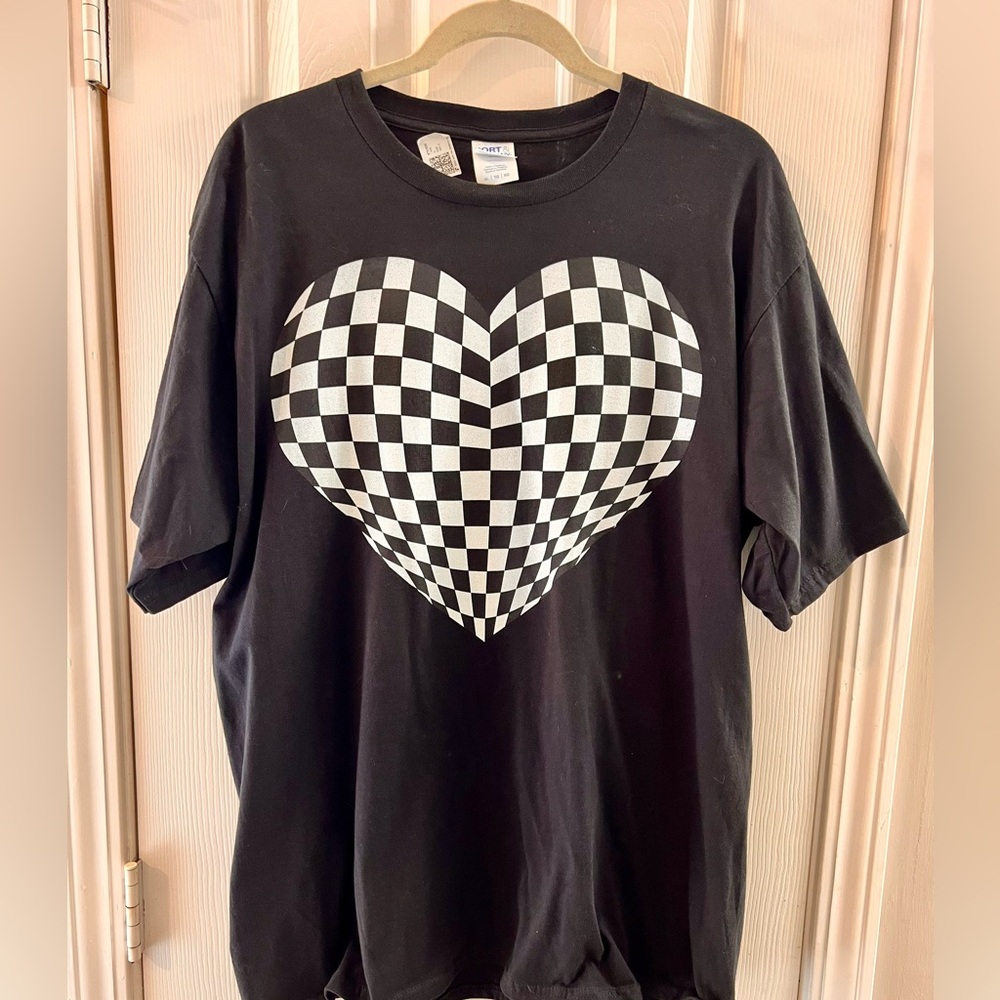 Port & Company Graphic Black T-Shirt